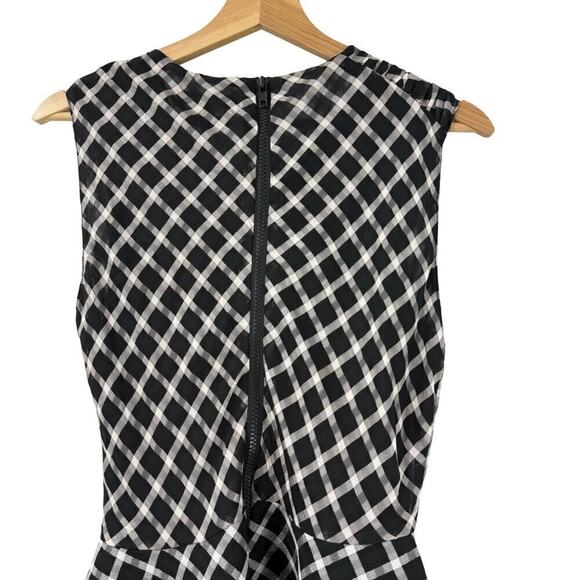 NEW Maje Reine Plaid Dress Sz 3/L - Picture 7 of 10